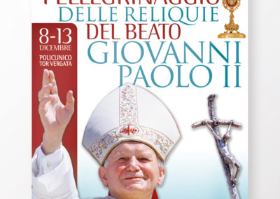Pellegrinaggio delle reliquie di Giovanni Paolo II